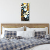 Wolves family canvas afdruk (Insitu (Slaapkamer))