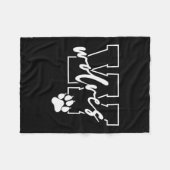 Wolves fleece deken (Voorkant (Horizontaal))