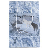 Wolves Gift Bag - Medium, Matte Medium Cadeauzakje (Voorkant)