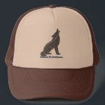 WOLVES Hat Trucker Pet<br><div class="desc">Designed for those who love nature,  freedom,  and bold style,  this hat features a striking wolf illustration that symbolizes strength,  loyalty,  and independence. The detailed artwork gives the cap a unique and eye-catching look,  making it perfect for everyday wear,  outdoor adventures,  or casual street style.</div>