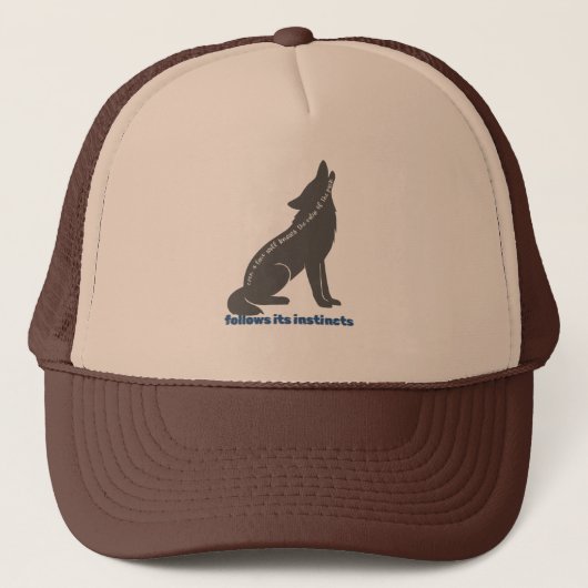 WOLVES Hoed Trucker Pet (Voorkant)