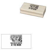 Wolves Howling (2) Rubberstempel (Gestempeld)