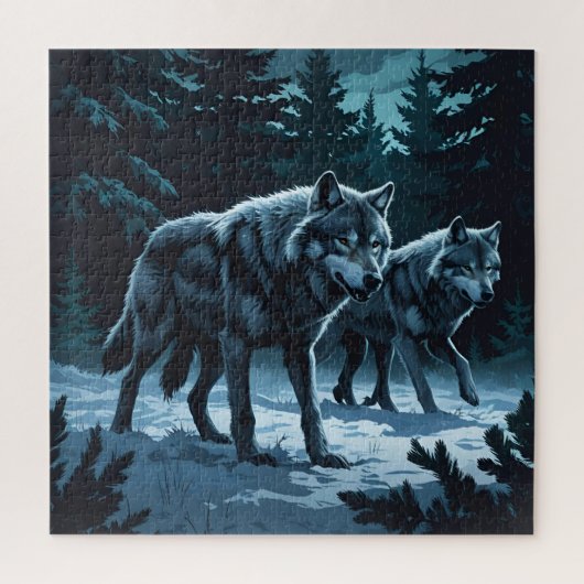 Wolves Jigsaw Puzzle Legpuzzel (Verticaal)