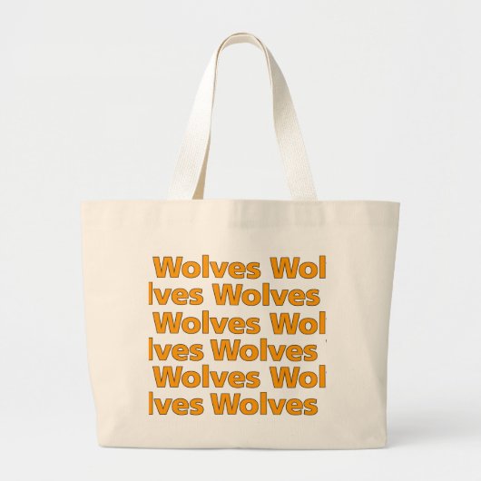 Wolves Jumbo Tas (Voorkant)