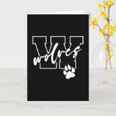 Wolves kaart (Gele Bloem)