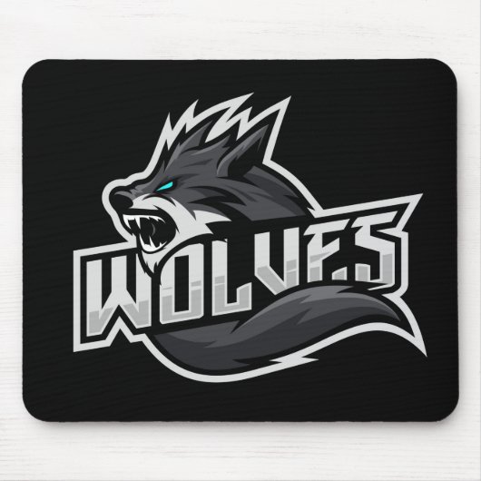 Wolves logo muismat (Voorkant)