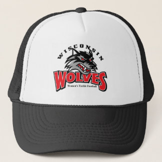Wolves logo trucker pet