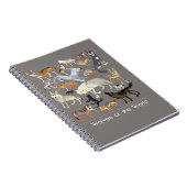 Wolves of the World Notitieboek (Rechterzijde)