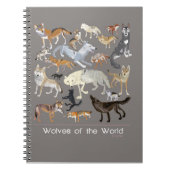 Wolves of the World Notitieboek (Voorkant)