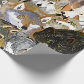 Wolves of the World puzzle Cadeaupapier (Hoek)