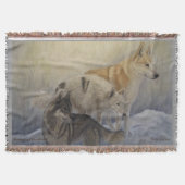 Wolves Throw Blanket Deken (Voorkant)