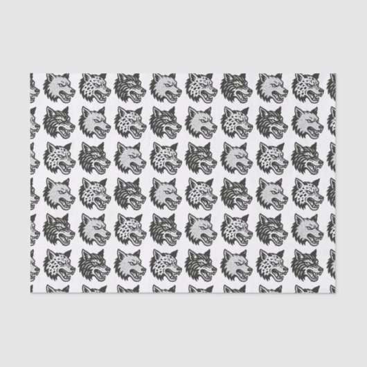 Wolves Tissuepapier (Voorkant)