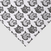 Wolves Tissuepapier (Detail)