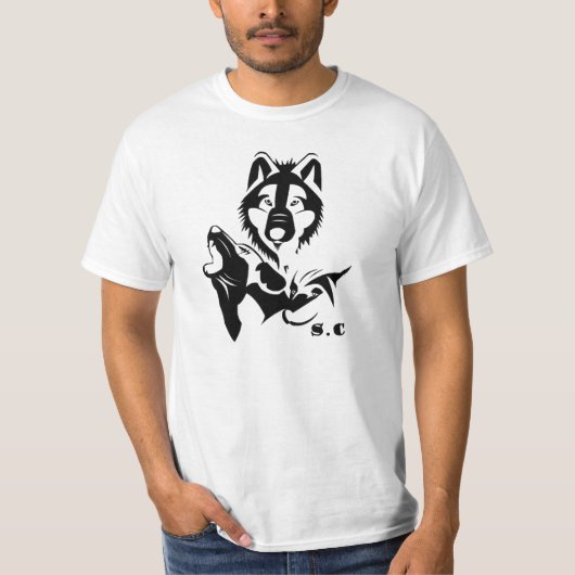 Wolves Tribal T-shirt (Voorkant)