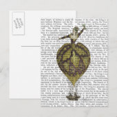 Woman 1 van de luchtballon briefkaart (Voorkant / Achterkant)