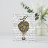 Woman 1 van de luchtballon briefkaart (Staand voorkant)