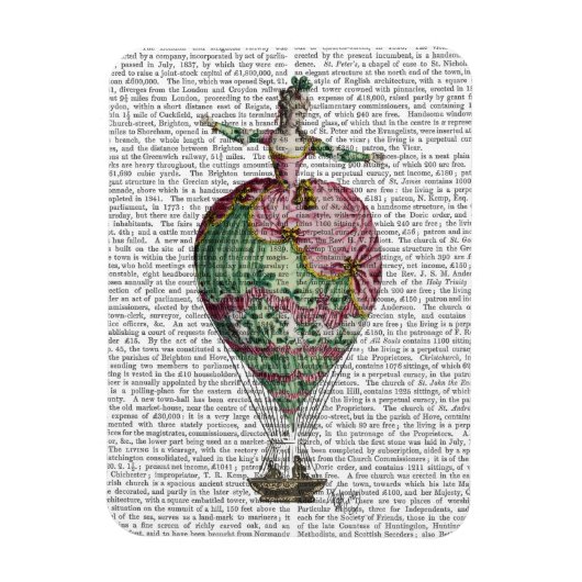 Woman 2 van de luchtballon magneet (Verticaal)