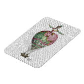 Woman 2 van de luchtballon magneet (Linkerzijde)