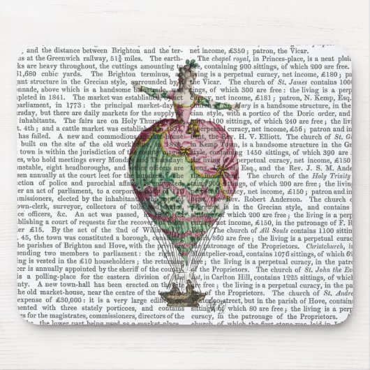 Woman 2 van de luchtballon muismat (Voorkant)