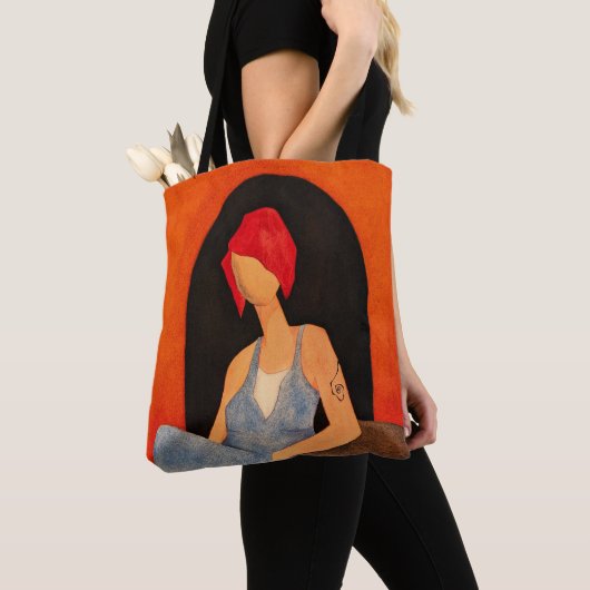 "Woman (87)" Tote Bag (Dichtbij)