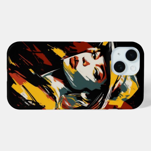 Woman abstract Case-Mate iPhone case (Achterkant (horizontaal))