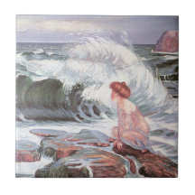 Woman and the Wave (door Frantisek Kupka)