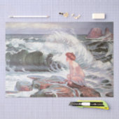 Woman and the Wave (door Frantisek Kupka) Tissuepapier (Craft)