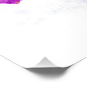 Woman ballerina ballet dancer dancing foto afdruk (Hoek)