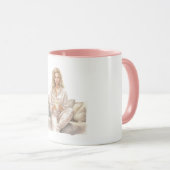 Woman Blush Movie Time Popcorn Mok (Voorkant rechts)