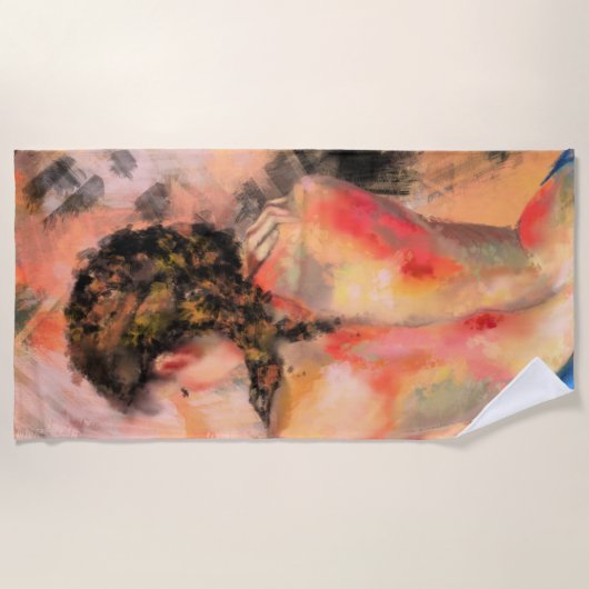 Woman Body Strandlaken (Voorkant)