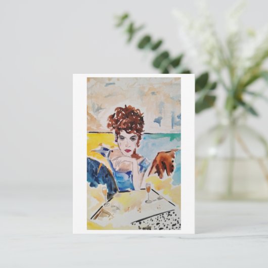 Woman Briefkaart (Staand voorkant)