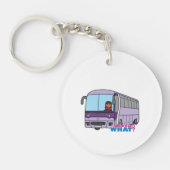 Woman Bus Driver Sleutelhanger (Voorkant)