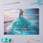 Woman by the Sea Tissue Paper Tissuepapier (Craft)