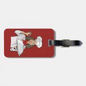 Woman Chef Bagagelabel (Achterkant horizontaal)