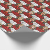 Woman Chef Cadeaupapier (Hoek)