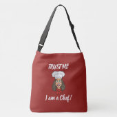 Woman Chef Crossbody Tas (Achterkant)