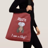 Woman Chef Crossbody Tas (Dichtbij)
