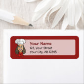 Woman Chef Etiket (Insitu)