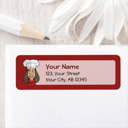 Woman Chef Etiket (Insitu)