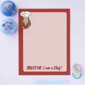 Woman Chef Flyer (Enkel)