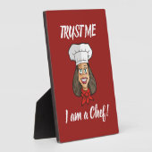 Woman Chef Fotoplaat (Zijkant)