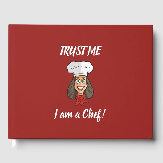 Woman Chef Gastenboek (Voorkant)