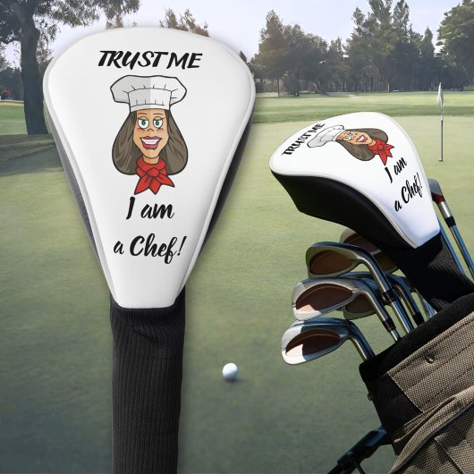 Woman Chef Golfheadcover
