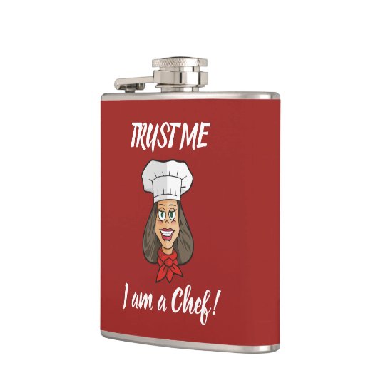 Woman Chef Heupfles (Links)