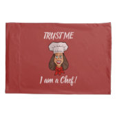 Woman Chef Kussensloop (Achterkant)