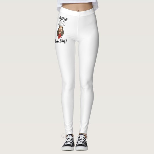Woman Chef Leggings (Voorkant)