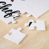 Woman Chef Legpuzzel (Zijkant)