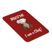 Woman Chef Magneet (Rechterzijde)