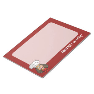 Woman Chef Notitieblok