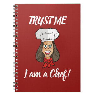 Woman Chef Notitieboek